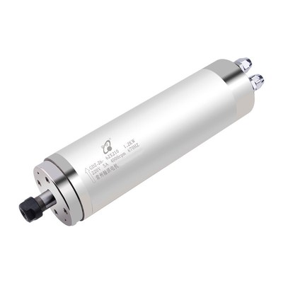 前程翰琪雕刻主轴电机1.2kw恒功率金属石材钻床电主轴24000rpm