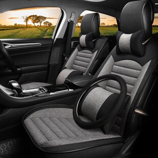 2018 通 1f9款 吉利博越远景SUV汽车坐垫缤越新帝豪GS亚麻座套四季