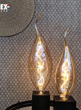 CALEX原创 伦勃朗之光 烛形暖光氛围灯酒吧蜡烛咖啡厅民宿装饰灯