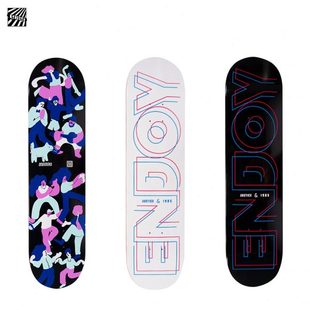 JUSTICE1985滑板合作款板面派对专业枫木新手初学青少年街式双翘