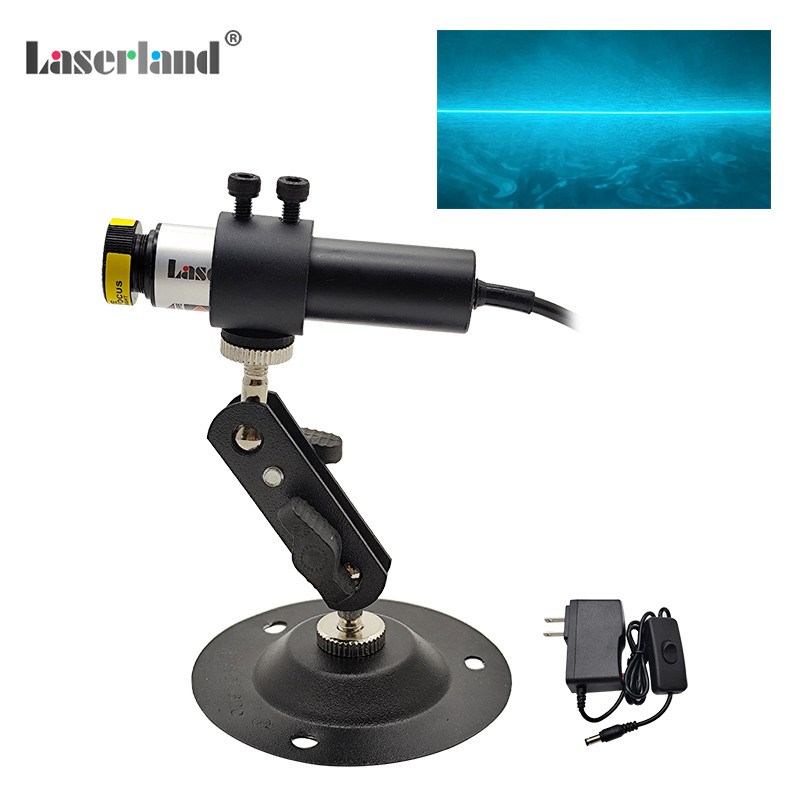 488nm 天蓝光青蓝色半导体激光器模组 60mW镭射头光效灯487nm