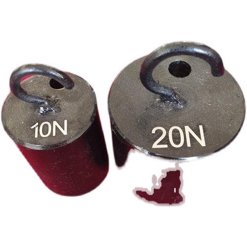钢制单钩N牛顿力制砝码测试拉力v砝码5N10N20N100N200N500N