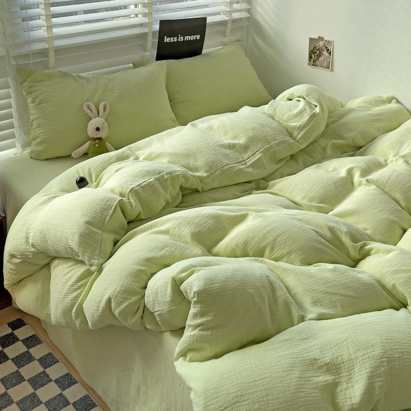 2024新款被子全套一整套棉被被套加厚保暖春秋被宿舍单人被芯四季