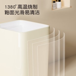 卫蓝经典 小尺寸拖把池30公分洗拖地盆家用阳台迷你水池墩布池M11