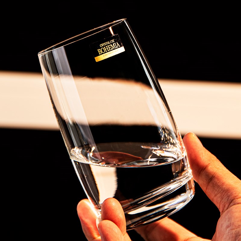捷克BOHEMIA水晶玻璃威士忌杯轻薄洋酒杯烈酒杯家用水杯