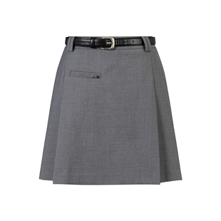 新品 春季 商场同款 斜纹TR面料短裙N171A51504 时菲菲