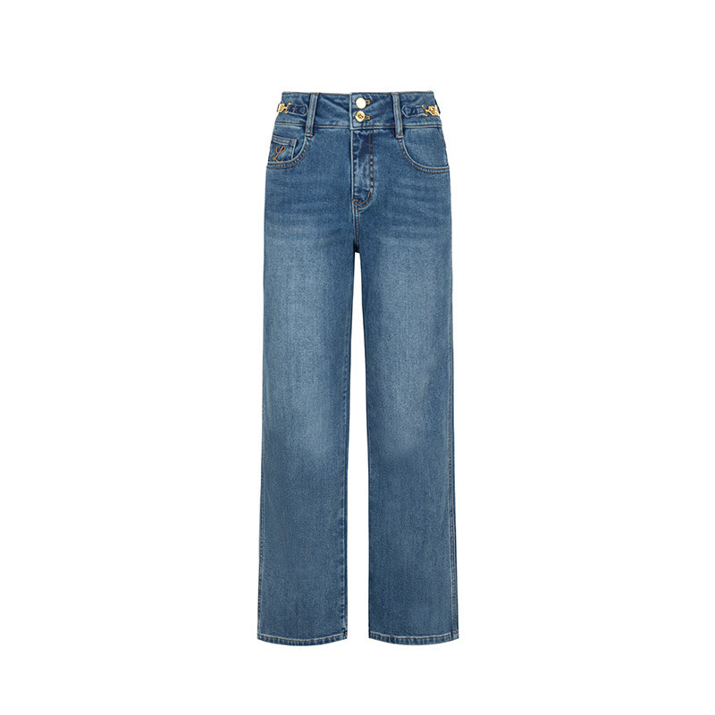 【时菲菲】商场同款遮肉显瘦亲肤磨毛牛仔裤N1310A34625,女装/女士精品,牛仔裤,淘宝优惠券,粉丝福利购,淘宝优惠卷