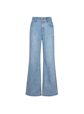 【时菲菲】商场同款夏季新品高腰喇叭牛仔裤N134A42575