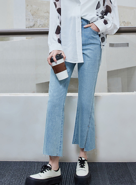 【时菲菲】商场同款夏季新品收腹显瘦牛仔裤N134A42579