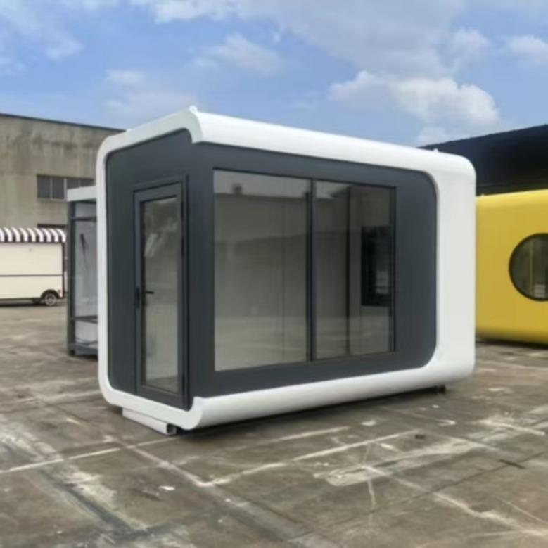 户外苹果舱移动景观房屋景区露营地临建办公室户外移动咖啡厅