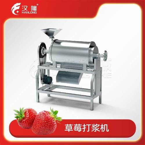 厂家直销工业不锈钢草莓单道打浆机一件起批去皮去核打浆加工设备