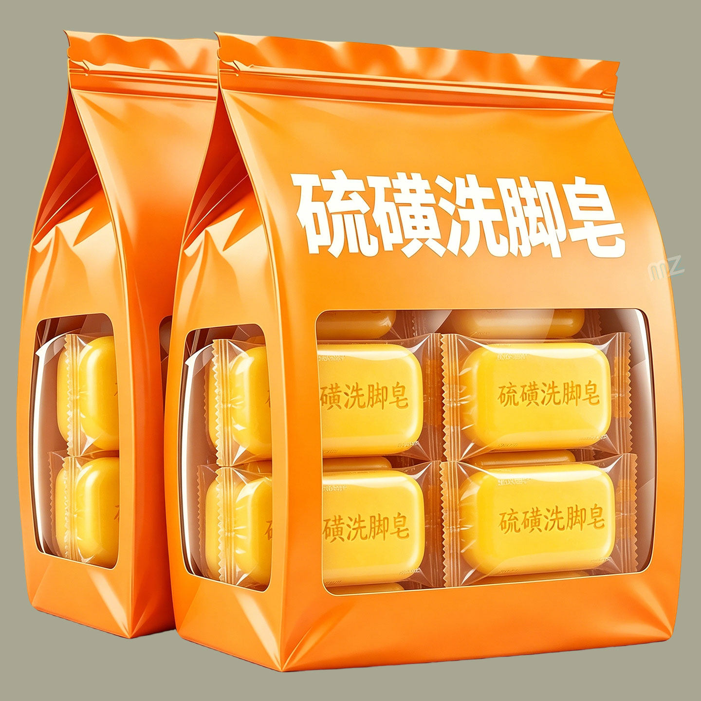 硫磺洗脚皂去除脚臭脚汗足部抑菌