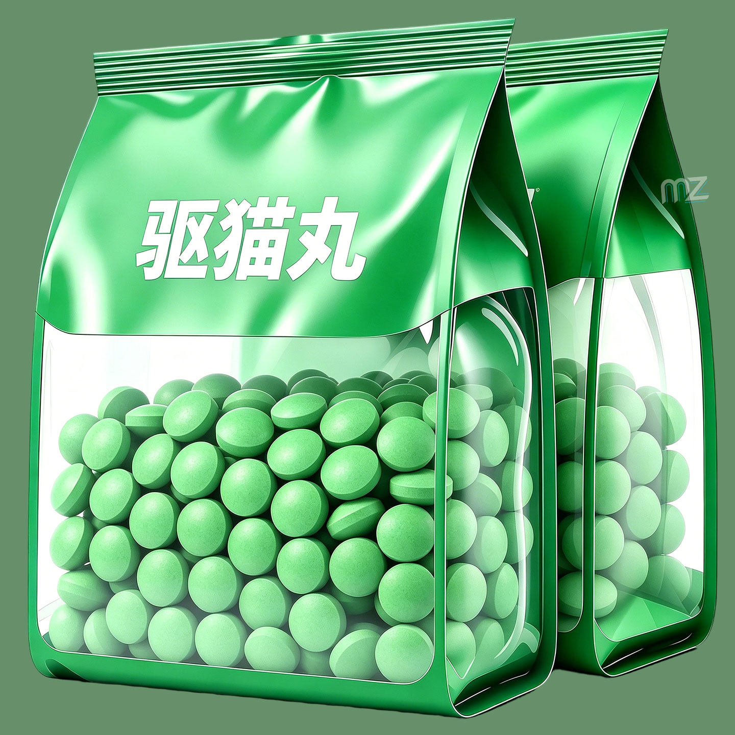 天然植物驱猫丸，不伤猫咪图片