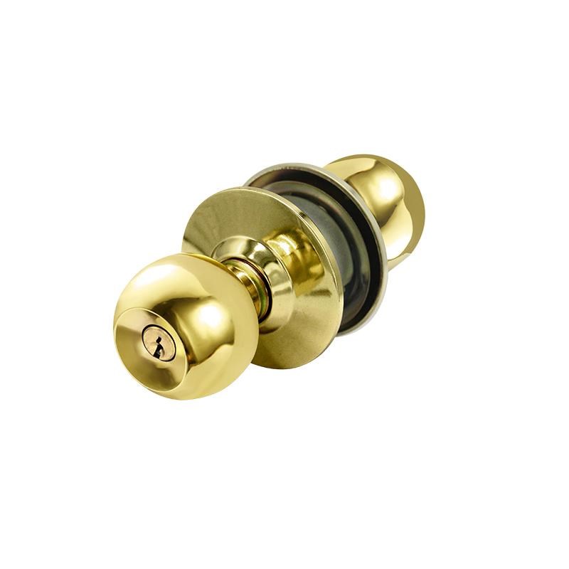 门锁家用通用型球形锁室内卧室y卫生间锁具老式房门木门不锈钢圆