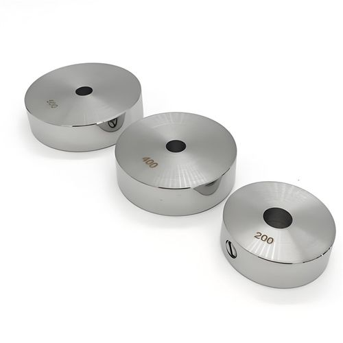 茂宏圆孔砝码M1圆形带孔1KG校准码钻孔配重K法码5kg圆饼20公斤包
