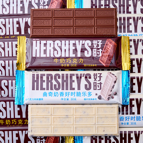 好时巧克力曲奇奶香白巧克力