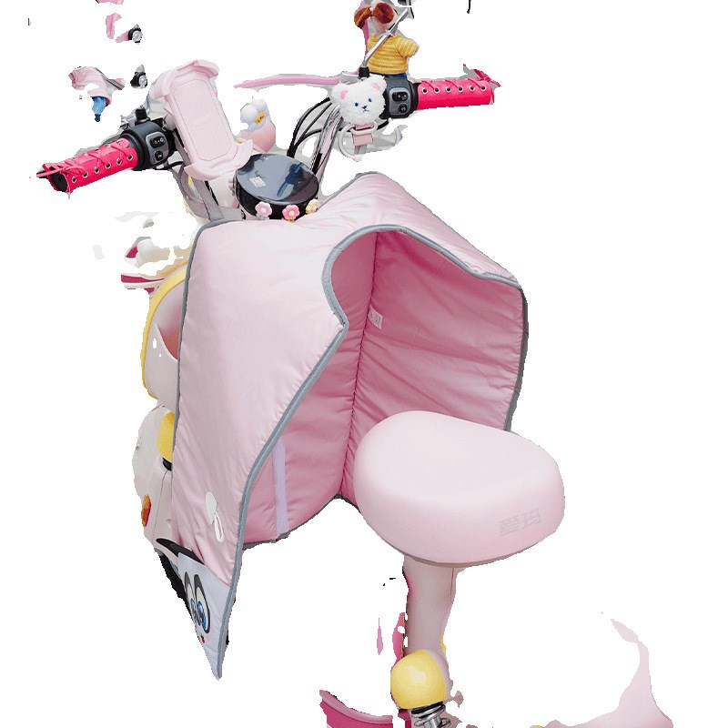 电动车挡风被便携可爱前置儿童座C椅挡风电瓶车防水秋冬季款包邮