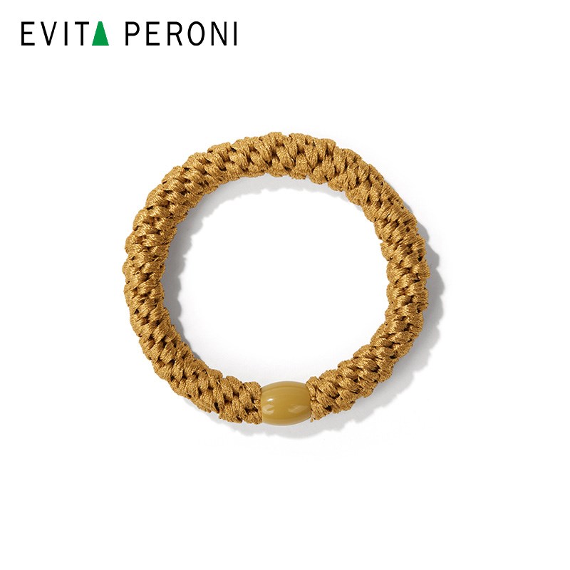 丹麦Evita Peroni/依慧达新款弹力皮筋发绳头饰扎头发黑色女发圈