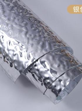 仿不锈钢水波纹板天花吊顶银色镜面波纹KTV背景墙金属饰面波浪板