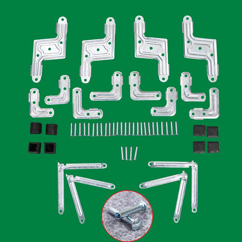 2毫米折叠晾衣架配件镀锌连接片x型非不锈钢五金冲压件包邮