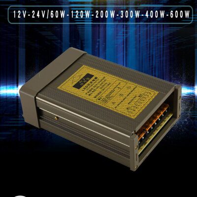 220V转12v24V开关电源5A10A20A30A广告牌300W600W监控变压器防雨