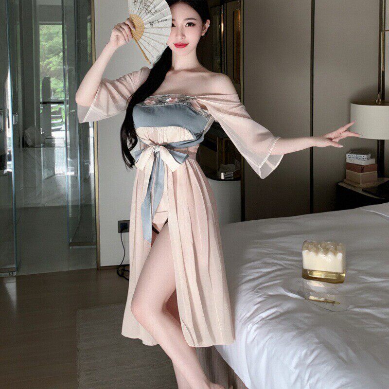 柠檬物语古风雪纺汉服套装