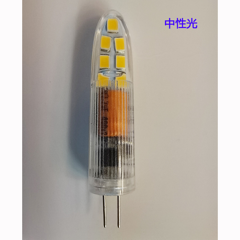 G4灯珠220V细插脚灯泡高亮恒流无频闪萤火虫灯光源水晶吊灯泡