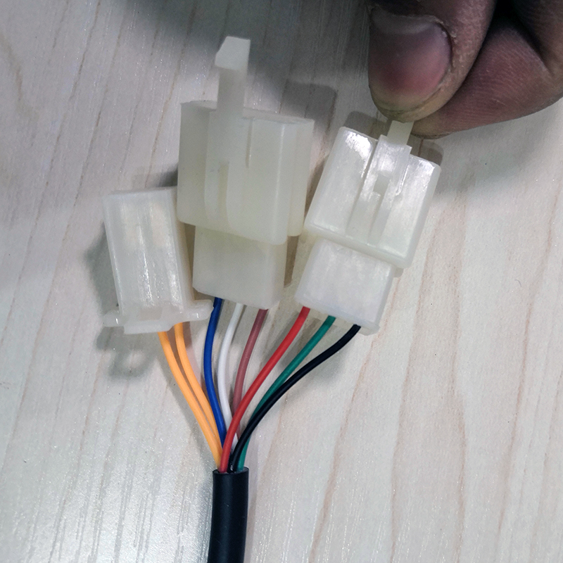 无刷控制器大泰转把加长线电瓶三轮车前进倒车油门控制调速手柄