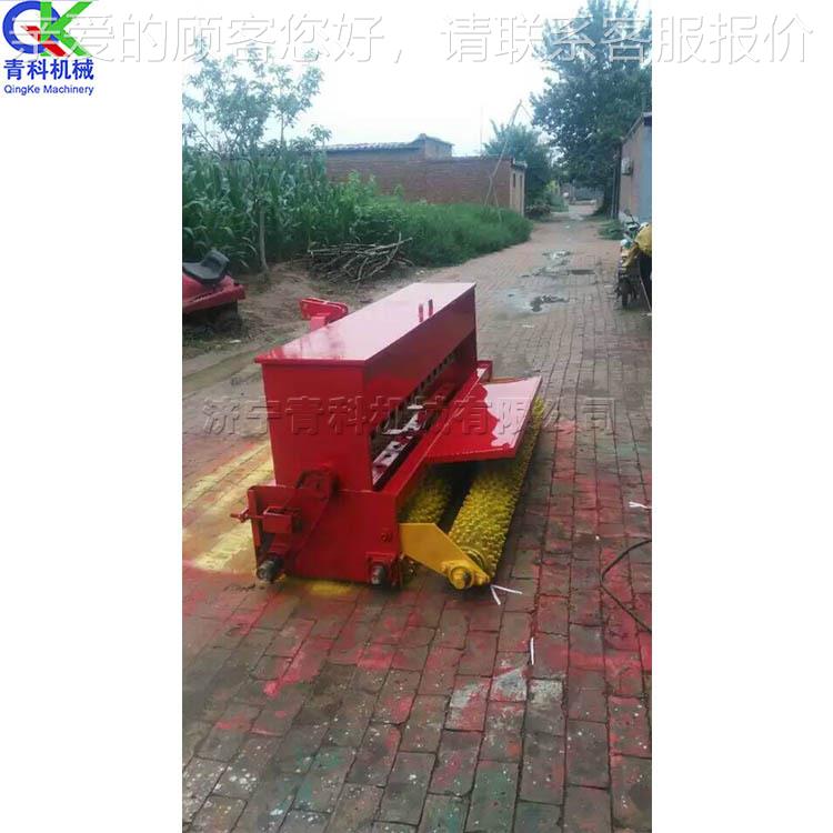 草籽苜蓿QRO保机 四轮牵引悬式草籽播种机 挂园林草坪植种植式机