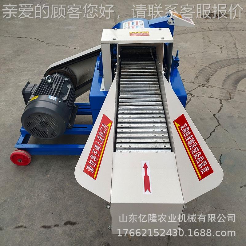 鸡鸭鹅饲料粉碎青打浆机 玉贮饲LNU料铡草揉丝机 米粉碎揉草铡机