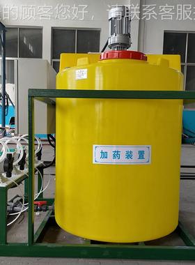 全自动加药置TJJ-500污水药处理成套加设备P装A搅MPAC拌器乙酸钠