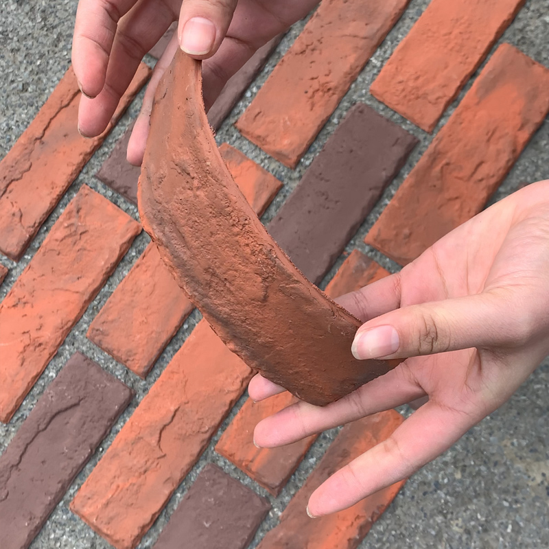 文化砖软瓷轻质文化石青仿古砖电视背景墙别墅外墙砖W阳台瓷砖客