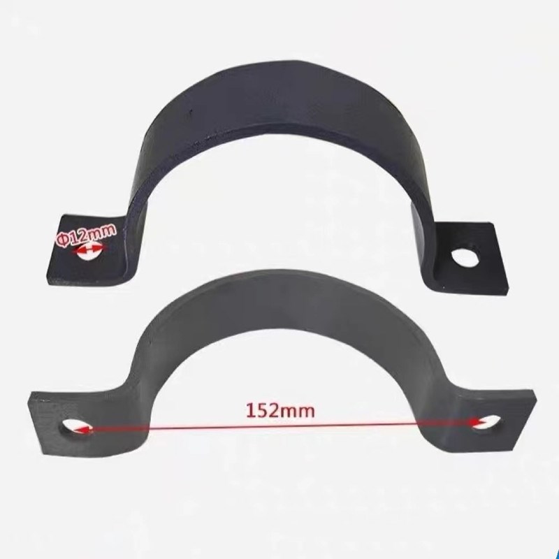 合力叉车中钢U型固定板卡r合力3-3.5吨三节杆用3吨全自由中缸卡箍