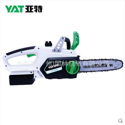 YATYT4332锂电锯 充电式电链锯家用N大功率迷你链条锯伐木机
