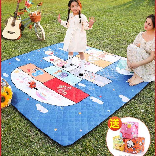 野餐垫防潮垫加厚防水春游草坪野餐布户外露营儿童地垫便携坐垫子,户外/登山/野营/旅行用品,防潮垫,淘宝优惠券,粉丝福利购,淘宝优惠卷