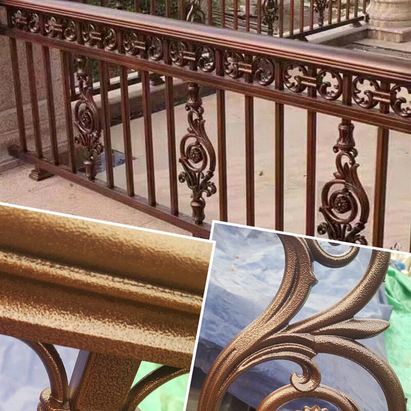 定制铝艺铝合金阳台护栏阳台别墅护栏阳台楼梯扶手护栏栅栏防护网