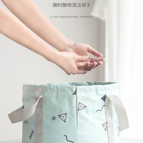 可折叠泡脚桶便携式泡脚袋水桶旅行简易便捷洗脚盆旅游脸盆水盆