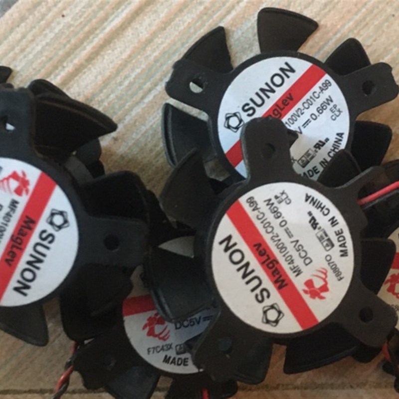 全新原装MF40100V2-C01C-A99直径37MM孔距20 26 26MM录像机风扇