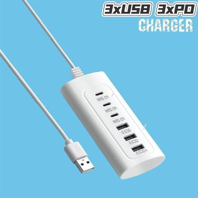 多孔插座排插带USB接口多功能插排家用宿舍插板接线板电源转换器