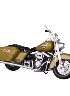 印第安哈雷摩托车模型摆件复古工业风机械机车办公室吧台工艺品