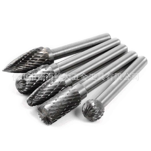 钨钢磨头 硬质合金旋转锉刀 钨钢滚磨刀ACDFG 6*8mm5pcs套装