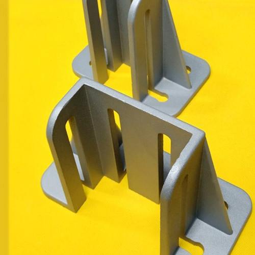 4040铝型材围栏固定地脚 4080铝合金支撑底座 护拦杆连接件