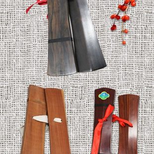 河南坠子简板枣木拍板说书花鼓戏枣红黑檀木专业豫剧手板梆子乐器