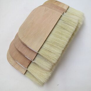 大号猪鬃羊毛排笔排刷浆糊刷/裱画浆刷/木板底纹刷背景上色板刷