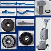 ICE国邦单擦机配件iF17放水开关调节拉手洗地刷盘iFG6泡箱过滤器