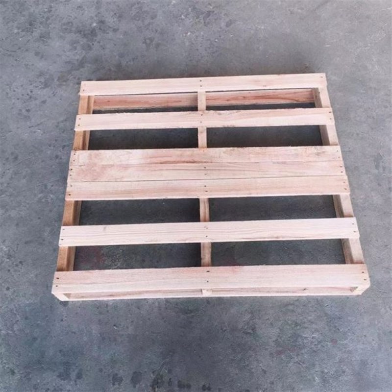 物流木质托盘两面进叉仓t储木栈板熏蒸防潮海运卡板现货供应