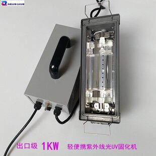 1KW手提式汞灯无影胶光油UV固化灯 550W超轻便携紫外线光UV固化机