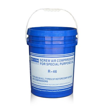 螺钢螺杆式空压机油R-46 空气压缩机专用冷却液RC46合成润滑油18L