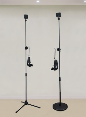 HTC VIVE基站伸缩支架Index定位器云台VR手柄悬挂便携落地圆盘2米