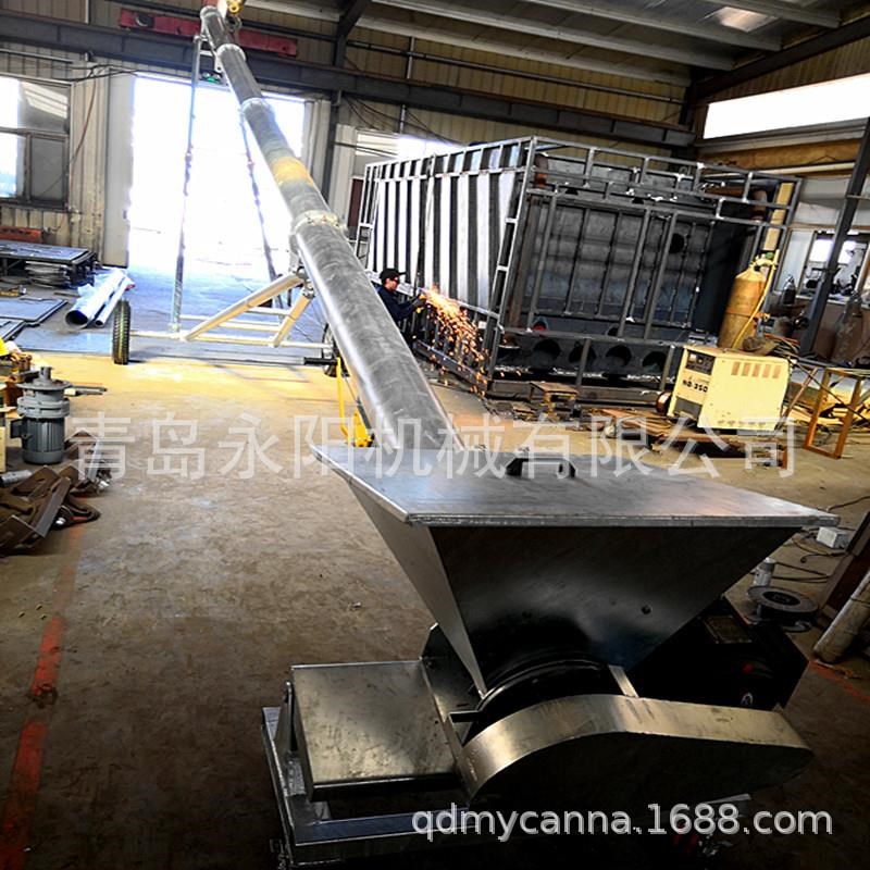 供应畜牧业专用升降式螺旋上料机 饲料提升机机